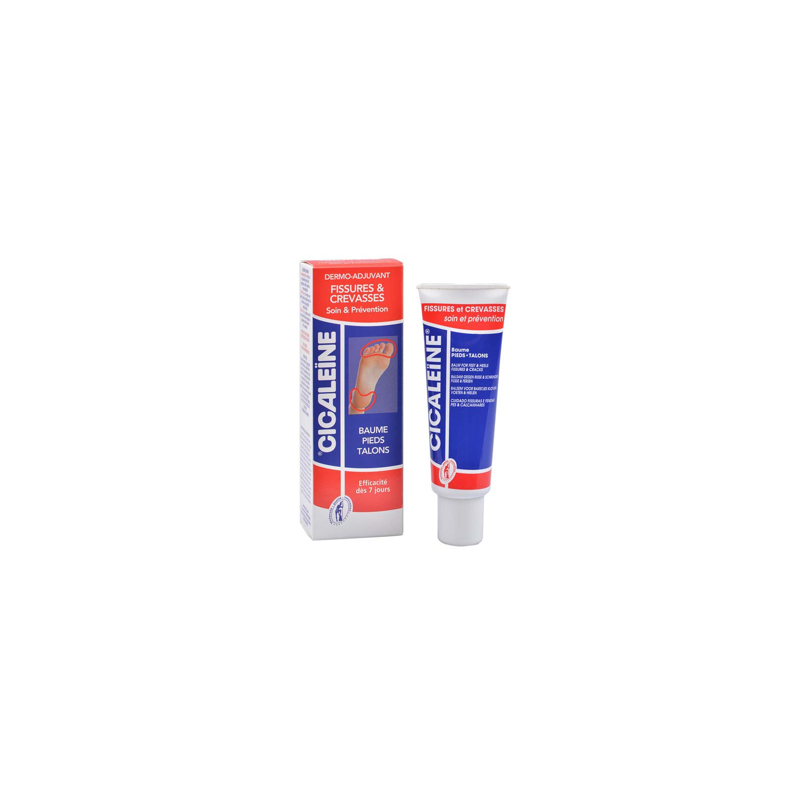 AKILEINE Dermo Cicaleine Baume Réparateur Fissures & Crevasses 50 ml main image 0