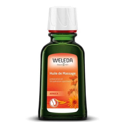 Huile de Massage à l'Arnica, 50ml Weleda - Parashop