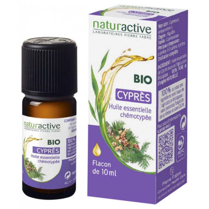 Huile essentielle cypres bio, 10ml Naturactive - Parashop