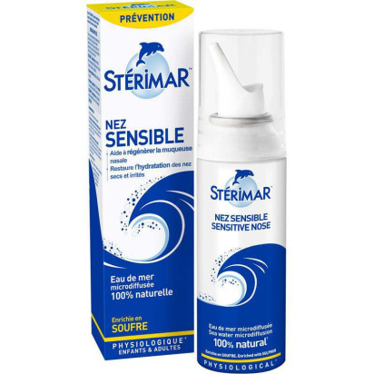 Soufre Hygiène du Nez, 100ml Sterimar - Parashop