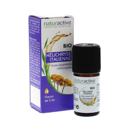 Huile essentielle helichryse bio, 5ml Naturactive - Parashop