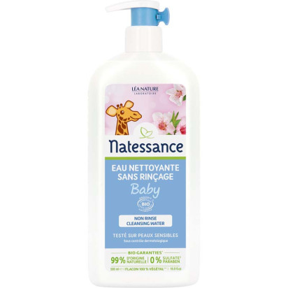 BÉBÉ, Eau Nettoyante Sans Rinçage, 500ml
