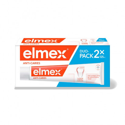 Dentifrice Anti-Caries, 2x125ml Elmex - Parashop