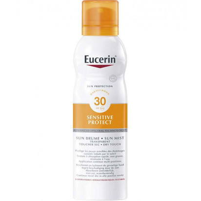 SUN PROTECTION SENSITIVE PROTECT Brume Transparente SPF 30, 200ml Eucerin - Parashop