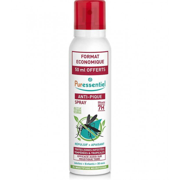 ANTI-PIQUE, Spray Anti-Pique, 200ml Puressentiel - Parashop