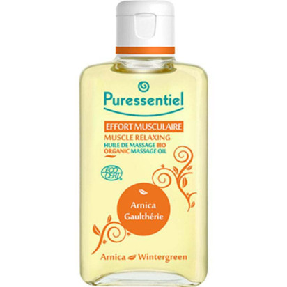 EFFORT MUSCULAIRE, Huile de massage BIO à l'arnica, 200ml Puressentiel - Parashop