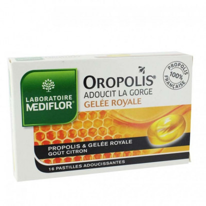 OROPOLIS® Cœur liquide gelée royale. Boîte 16 pastilles Mediflor - Parashop