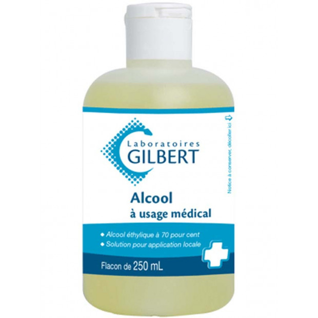 GILBERT Alcool Modifié, 70%, 250ml Laboratoires Gilbert - Parashop