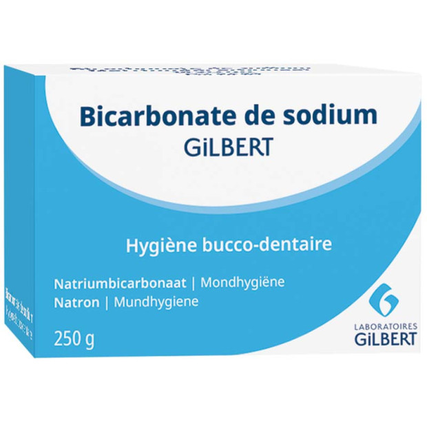 Bicarbonate de sodium sous sachet, 250g Laboratoires Gilbert - Parashop