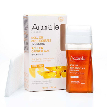 Roll-on cire orientale bio fleur d'Ylang, 100ml Acorelle - Parashop