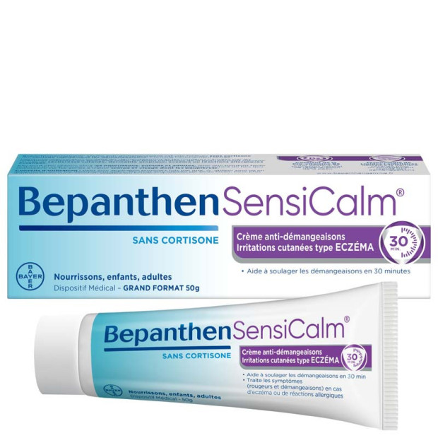 BEPANTHEN SENSICALM Crème anti-démangeaisons eczema, 50g Bayer - Parashop