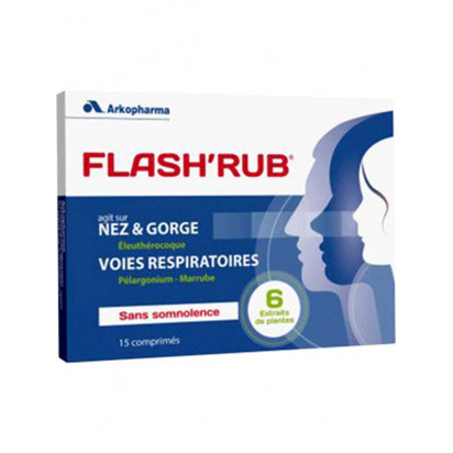 FLASH'RUB® 1ers signes, boîte 15 comprimés Arkopharma - Parashop