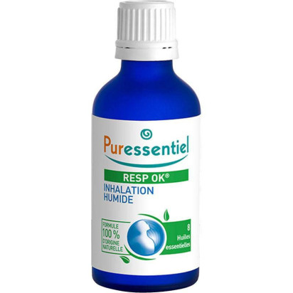 RESPIRATOIRE, Inhalation Humide Respiratoire, 50ml Puressentiel - Parashop