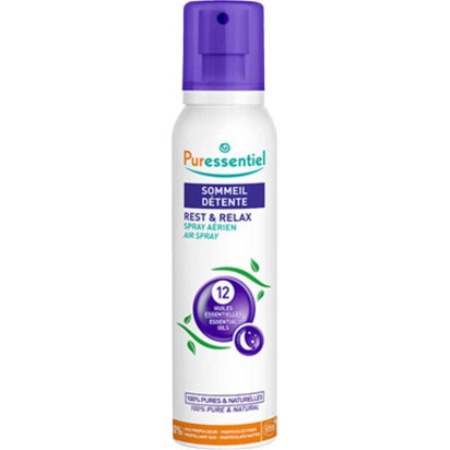 SOMMEIL DETENTE, Spray Aérien aux 12 Huiles Essentielles, 200ml Puressentiel - Parashop