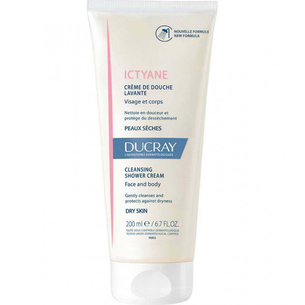 ICTYANE Crème Anti-Dessèchement, 200ml Ducray - Parashop