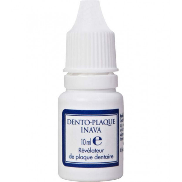 DENTO-PLAQUE Révélateur de Plaque Dentaire, 10ml Inava - Parashop