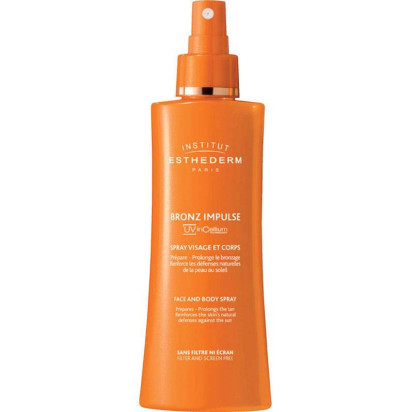 BRONZ IMPULSE Spray visage et corps prépare et protège le bronzage, 150ml Esthederm - Parashop