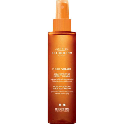 L'HUILE SOLAIRE Soin protecteur corps et cheveux soleil modéré, 150ml