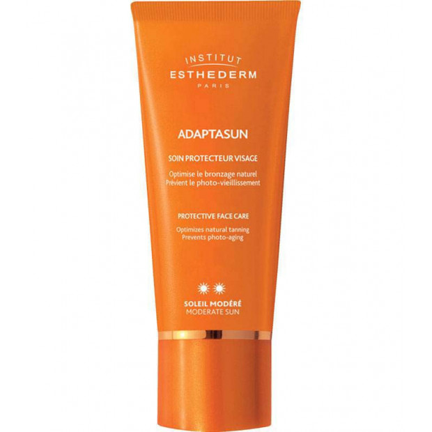 ADAPTASUN Soin protecteur visage soleil modéré, 50ml Esthederm - Parashop