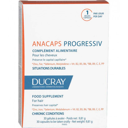 ANACAPS Progressiv. Boîte 30 gélules