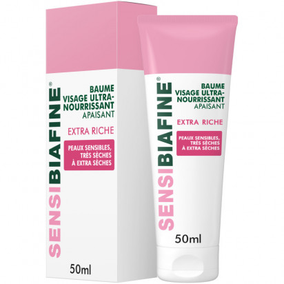 SENSIBIAFINE Baume visage extra-riche apaisant, 50ml Les Dermocosmétiques de Biafine - Parashop