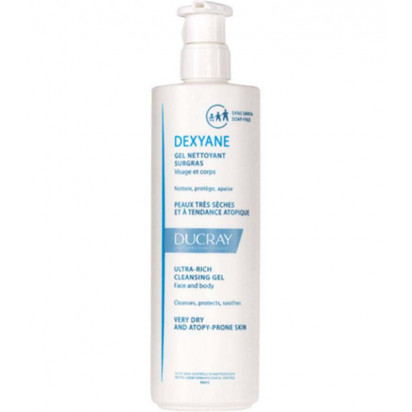 DEXYANE Gel nettoyant surgras, 400ml Ducray - Parashop