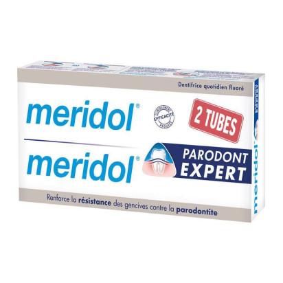 Dentifrice Parodont Expert Gencives, 2x75ml Meridol - Parashop