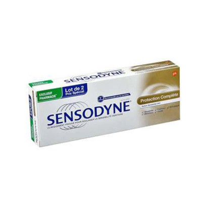 PROTECTION COMPLETE. Lot de 2 Tubes 75ml Sensodyne - Parashop