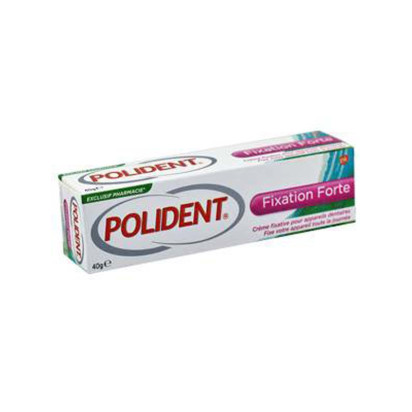 Fixation Forte Crème fixative. Tube 40 gr Polident - Parashop