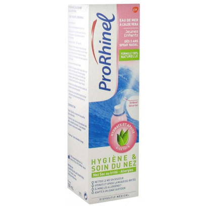 Hygiène du nez à l'Aloe Vera Jeunes Enfants. Spray 100ml