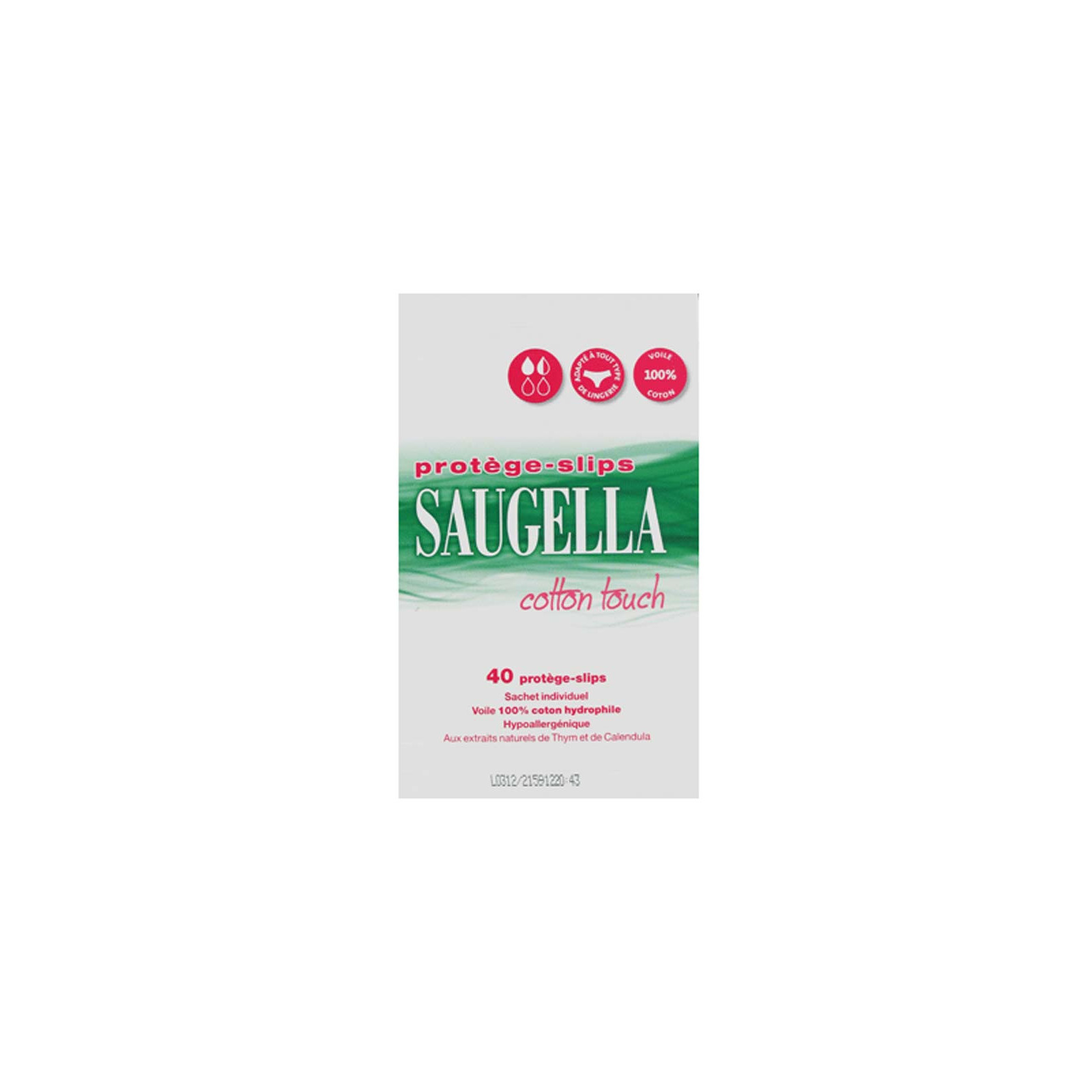 Saugella Cotton Touch 40 Protège-Slips