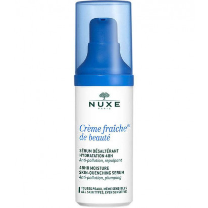 Crème fraiche® de beauté, sérum hydratant 48h et anti-pollution, 30ml