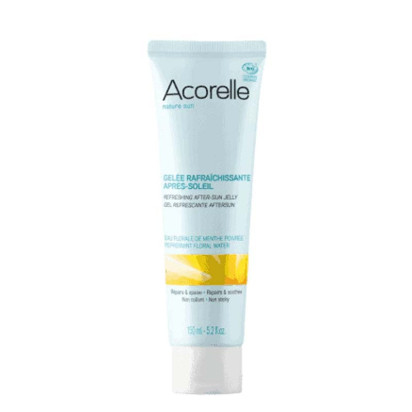 SOLAIRE Fluide rafraichissant bio après-soleil, 150ml Acorelle - Parashop