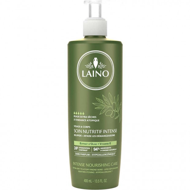 Soin nutritif intense olive, 400ml Laino - Parashop