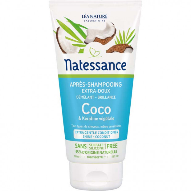 COCO, Après-shampoing Extra-Doux, 150ml Natessance - Parashop