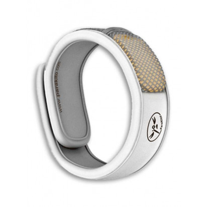 PARA'KITO Bracelet Anti-Moustique Rechargeable Blanc