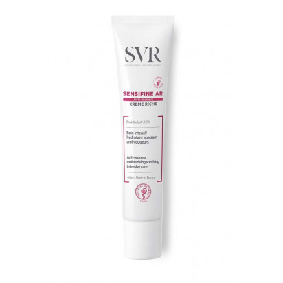 SENSIFINE AR crème riche soin intensif hydratant apaisant anti-rougeurs, 40ml SVR - Parashop