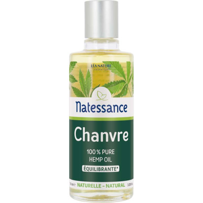 CHANVRE, Huile de Chanvre, 100ml Natessance - Parashop
