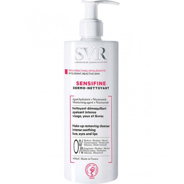 SENSIFINE Dermo-nettoyant apaisant visage, 400ml SVR - Parashop