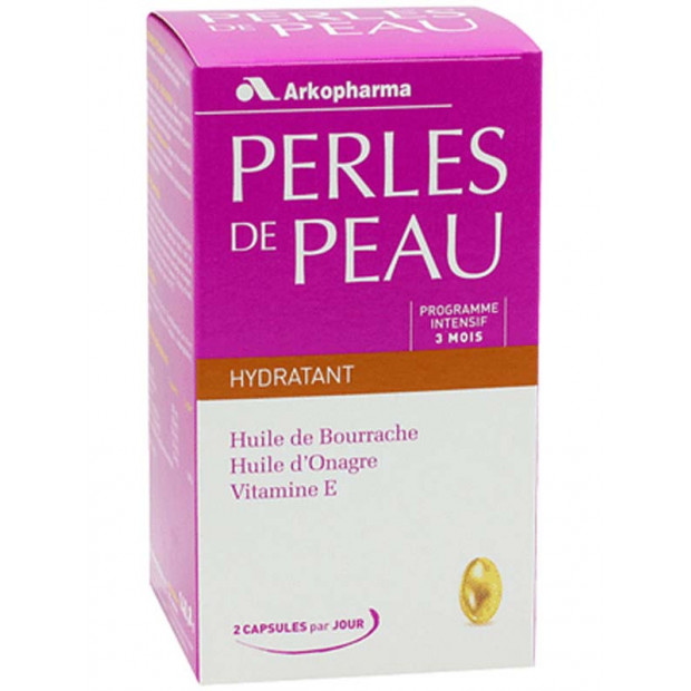 PERLES DE PEAU Perles de Peau hydratant, 200 Capsules