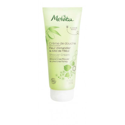 Crème douche Fleur d'Amandier et Miel de Tilleul. Tube 200ml Melvita - Parashop