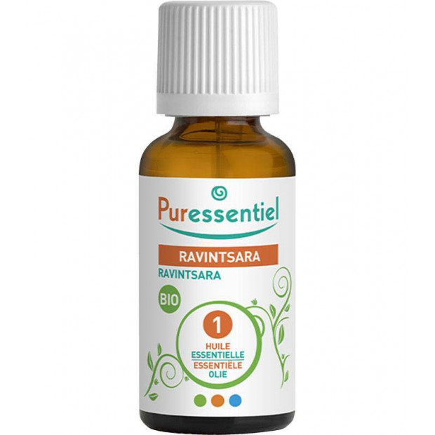 PURESSENTIEL HUILE ESSENTIEL RAVINTSARA BIO 30 ML - Huiles