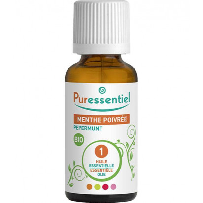 HUILE ESSENTIELLE, Menthe poivrée BIO, 30ml Puressentiel - Parashop