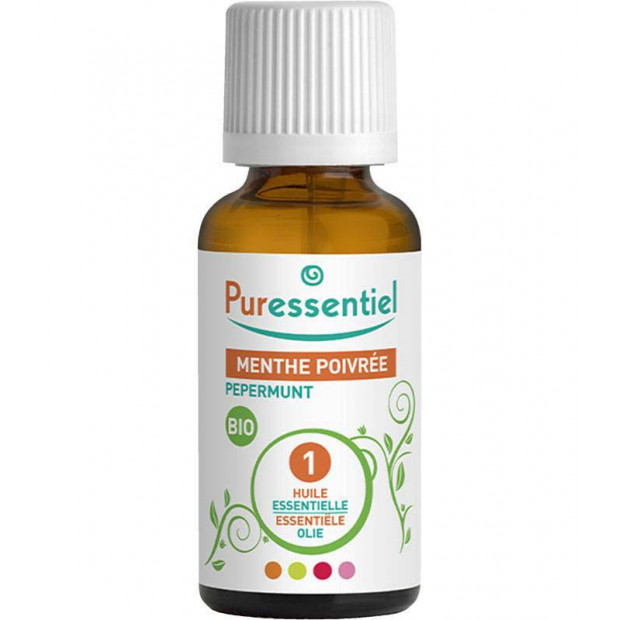 HUILE ESSENTIELLE, Menthe poivrée BIO, 30ml Puressentiel - Parashop