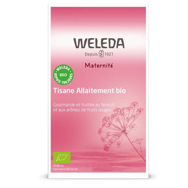 Weleda Maternité Tisane Allaitement Fruits Rouges 20 sachets