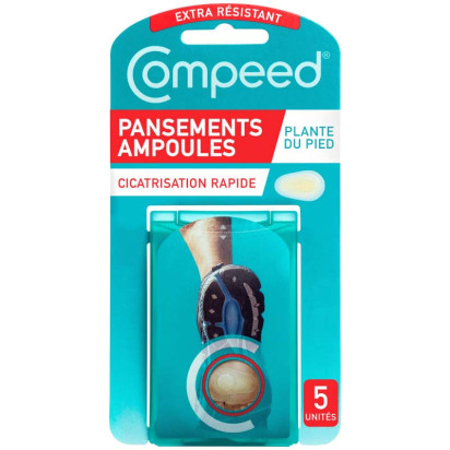 AMPOULES, Pansements Plante du Pied, 5 unités Compeed - Parashop