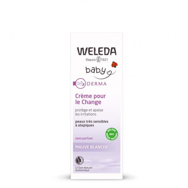 BEBE Crème pour le change à la mauve blanche, 50ml Weleda - Parashop