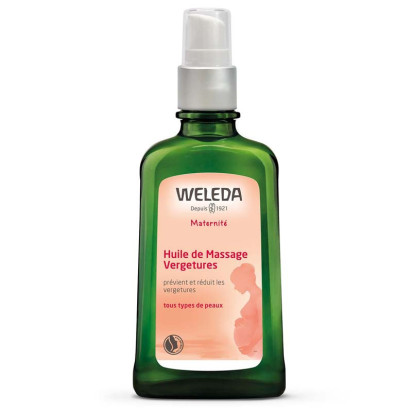 Huile de Massage Vergetures, 100ml Weleda - Parashop