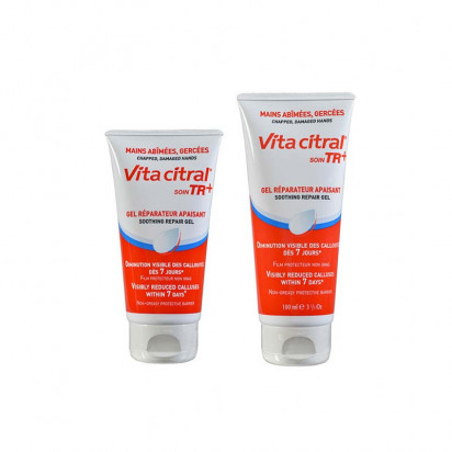 SOIN TR+ Gel Très Réparateur Mains Abîmées, 75ml Vitacitral - Parashop