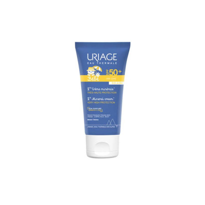 BÉBÉ 1ère Crème Minérale SPF50, 50ml Uriage - Parashop